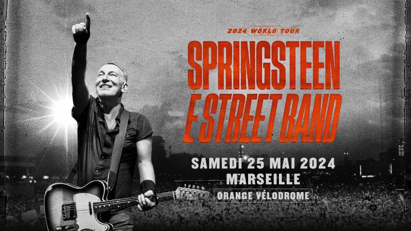 Bruce Springsteen à l'Orange Vélodrome de Marseille